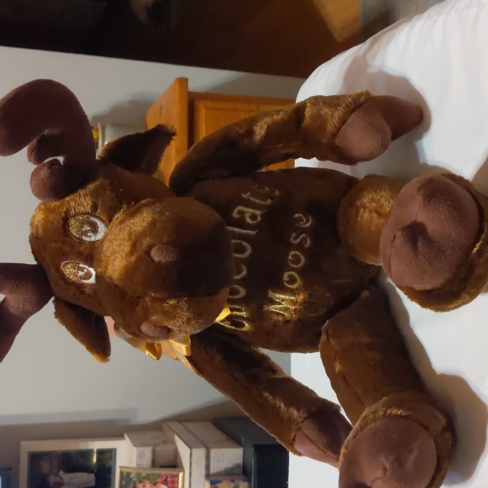 dandee plush chocolate moose
